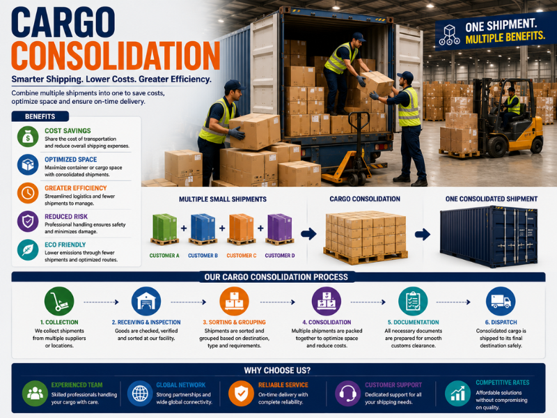  Service Provider of Cargo Consolidation in New Delhi, Delhi, India. 
