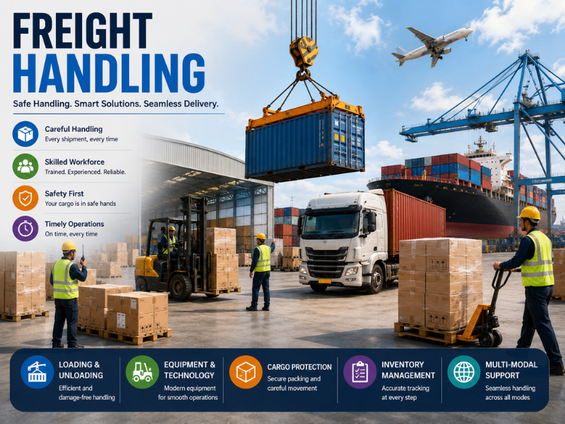  Service Provider of Freight Handling in New Delhi, Delhi, India. 