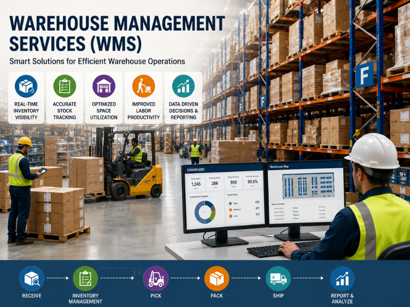  Service Provider of Warehouse Management Services (WMS) in New Delhi, Delhi, India. 